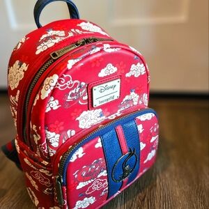 Mulan loungefly backpack mushu